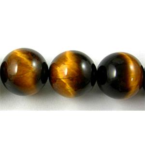 Tiger eye stone beads, AB+ Grade, Round, 20mm dia, 20pcs per st