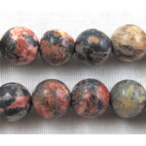 Rhyolite Gemstone, Round, 6mm dia, approx 67pcs per st.