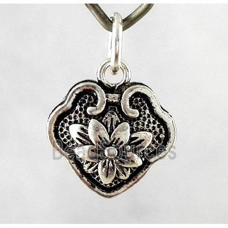 Thailand Sterling Silver pendant, antique silve