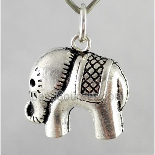 Thailand Sterling Silver pendant, antique silve