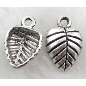 Tibetan Silver Leaf pendants