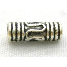 Tibetan Silver Tube Beads