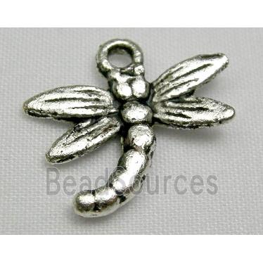 Tibetan Silver dragonfly beads