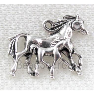 Horse family, Tibetan Silver Non-Nickel