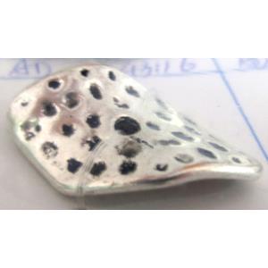 Tibetan Silver spacer bead, lead free and nickel free