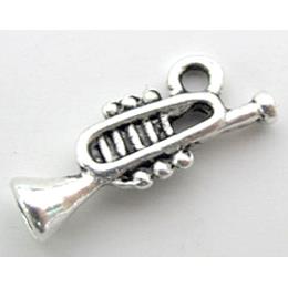 Suona charm, Tibetan Silver pendant non-nickel