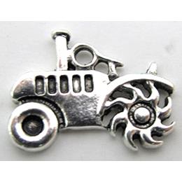 reaping machine, Tibetan Silver charm pendant non-nickel