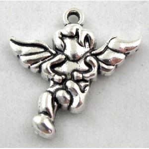 Tibetan Silver pendants, Zn Alloy