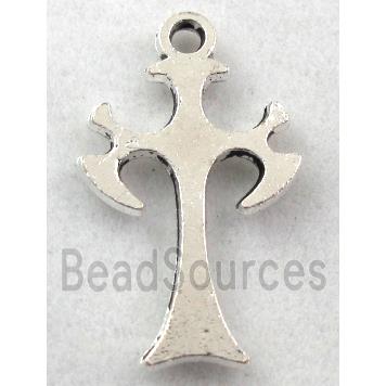 Tibetan Silver pendants, Zn Alloy