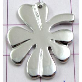 Platinum Plated Clover Pendant, Copper, Nickel Free