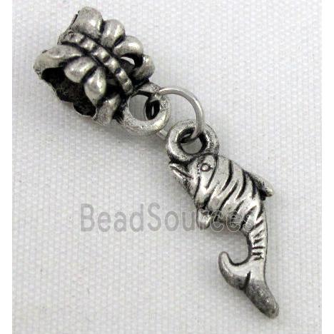 Bracelet spacer, alloy hanger, pendant