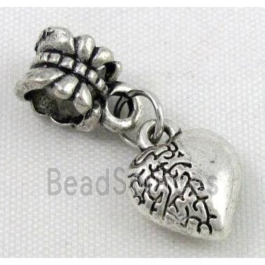 Bracelet spacer, alloy hanger, pendant