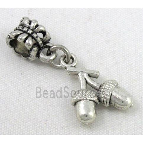 Bracelet spacer, alloy hanger, pendant