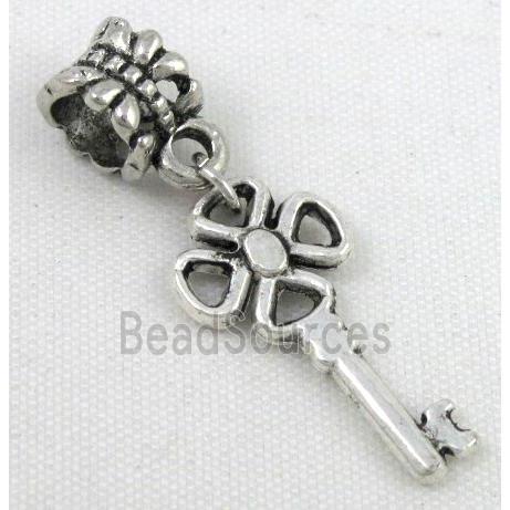 Bracelet spacer, alloy hanger, pendant