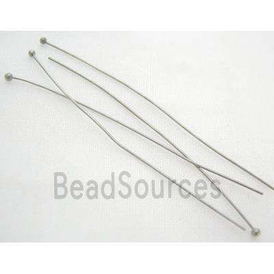 round HeadPins, copper, black