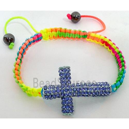 Friendship Bracelets, resizable, mixed color, hand-made