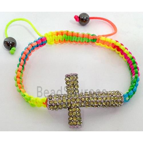 Friendship Bracelets, resizable, mixed color, hand-made