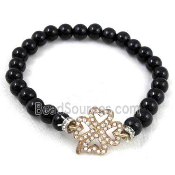 handmade fashion jasper bracelet, stretchy