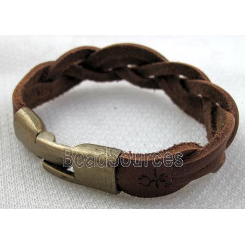 Genuine Leather Bracelet, Mix