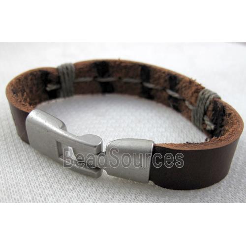 Genuine Leather Bracelet, Mix