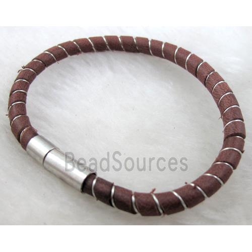 Genuine Leather Bracelet, Mix