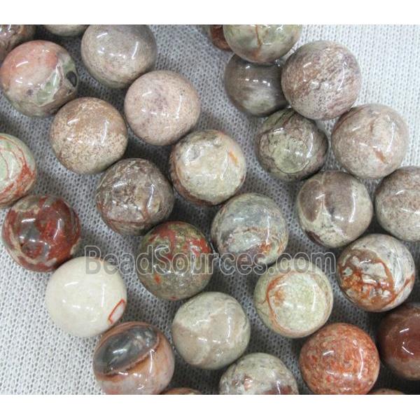 ocean jasper beads, round