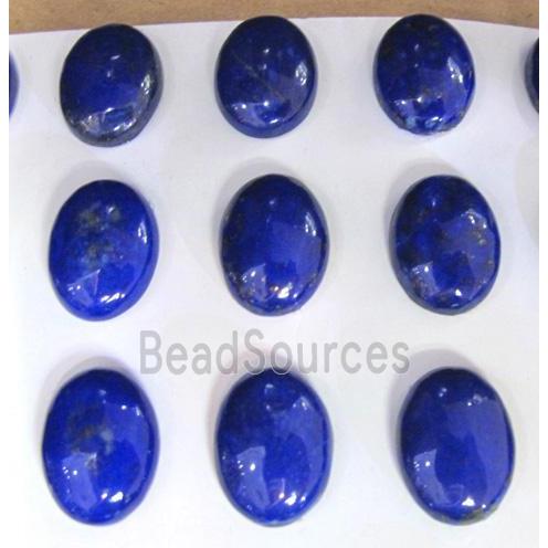 natural lapis lazuli cabochon, oval