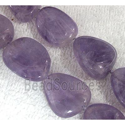 natural Amethyst Bead, freeform