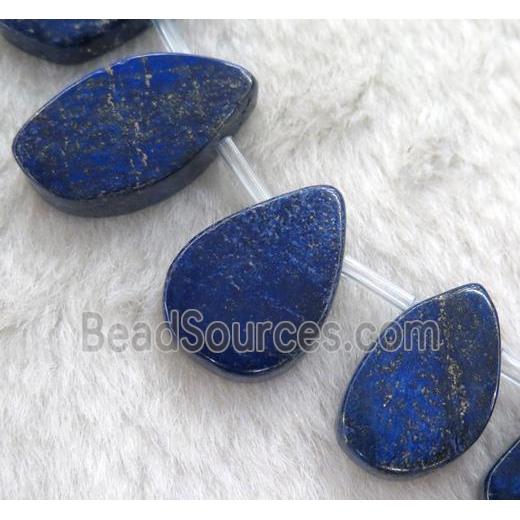 lapis lazuli beads, teardrop