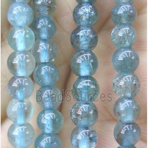 natural Apatite Beads, round