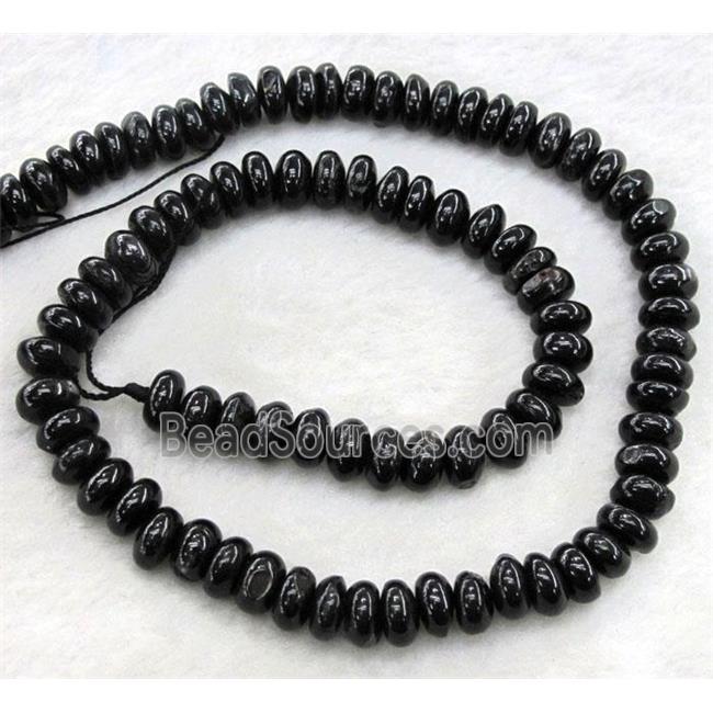 Hypersthene Beads, rondelle