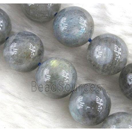 Natural Labradorite Beads Smooth Round AA-Grade