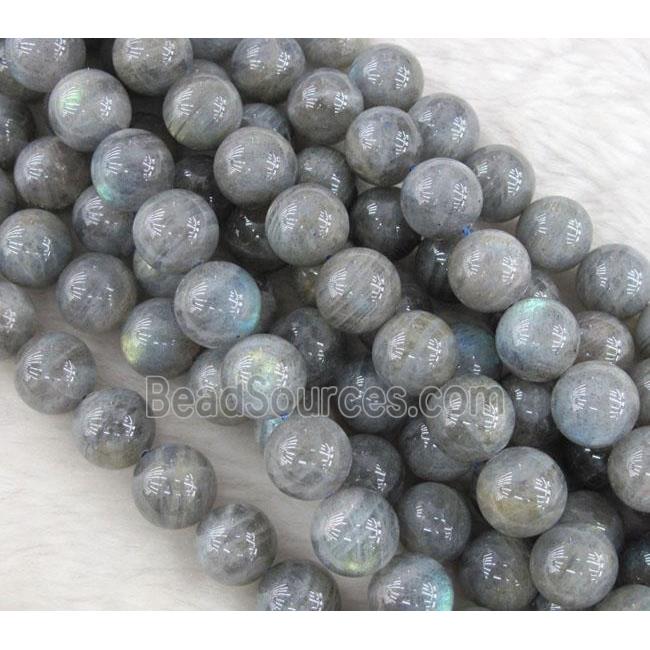 Natural Labradorite Beads Smooth Round AA-Grade