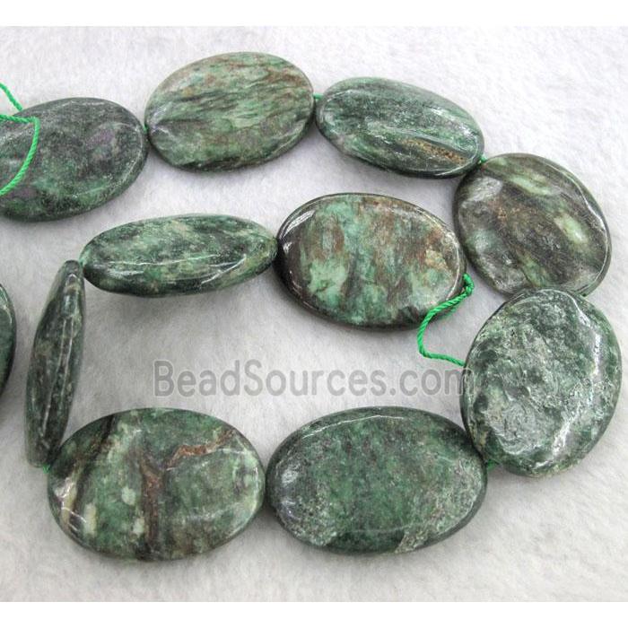 natural Emerald oval Beads