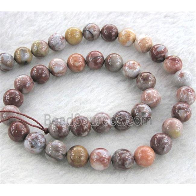 round Bloodstone beads