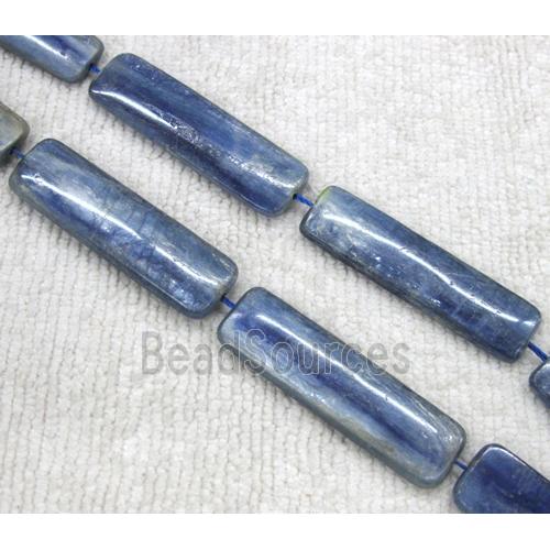blue Kyanite beads, rectangle
