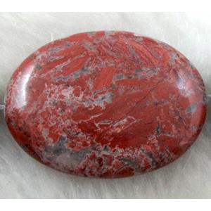 Red Jasper oval beads