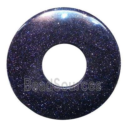 blue sandstone dount pendant
