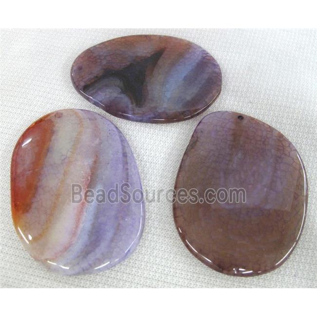 agate stone pendant