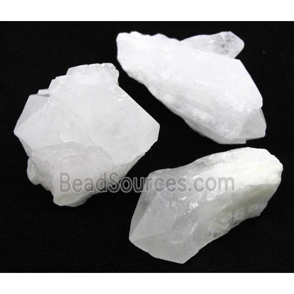 Crystal Quartz Pendant Freeform Undrilled