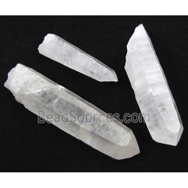 Crystal Quartz Stick Pendant Undrilled