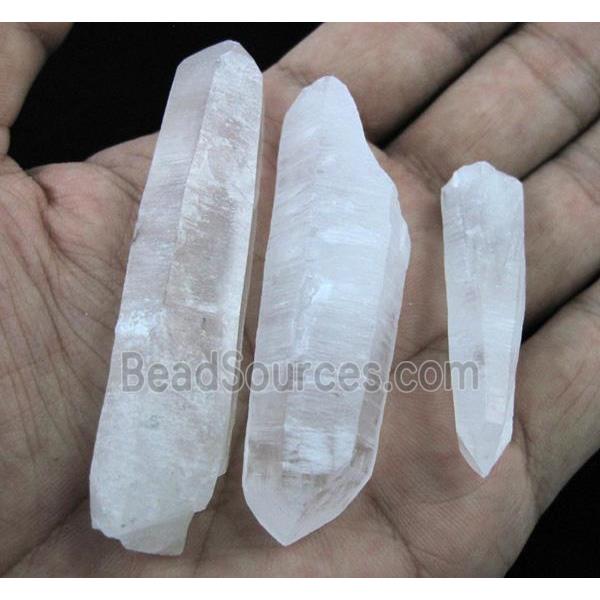 Crystal Quartz Stick Pendant Undrilled