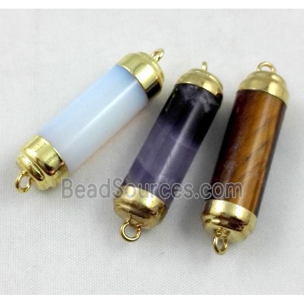 mixed gemstone connector, stick