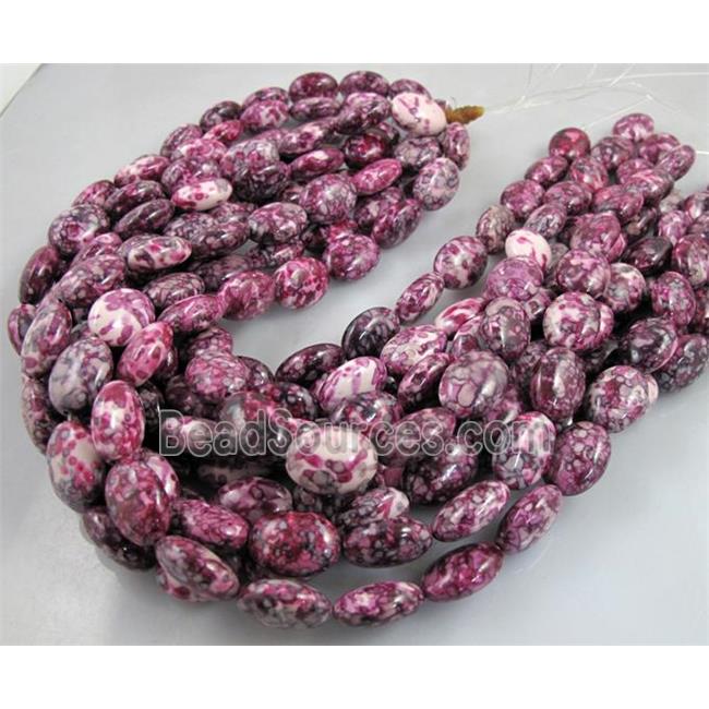 Rain colored stone bead, stability, flat rice