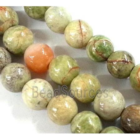 ocean jasper beads, round