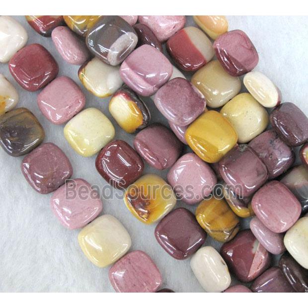 Mookaite jasper Bead, square