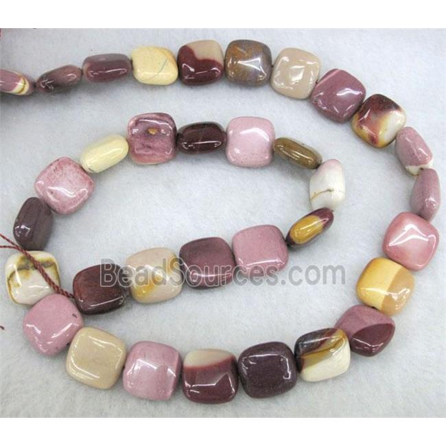 Mookaite jasper Bead, square