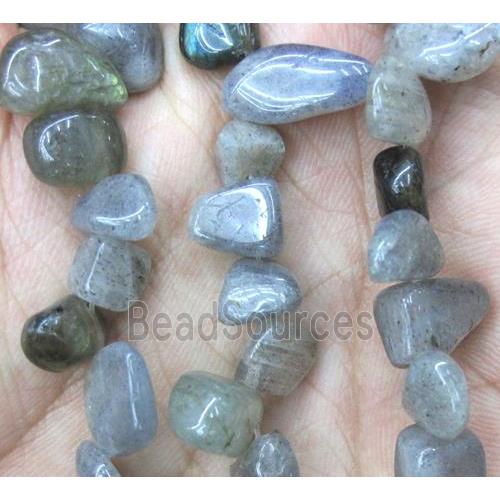 Labradorite bead chips, freeform