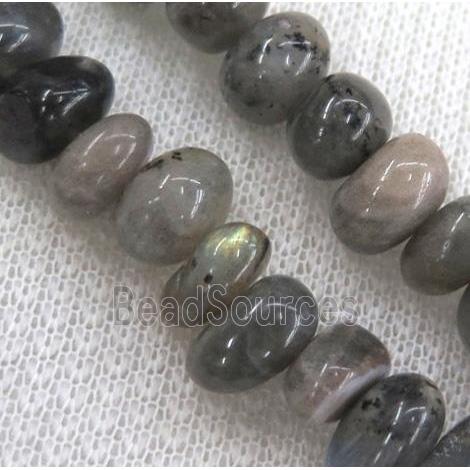 labradorite beads, chip, freeform