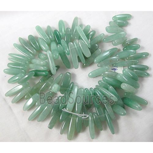 Green Aventurine beads, Chip